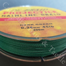 PE BRAID Projectile Main line 45lb Dark Green